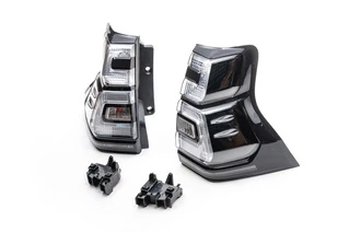 Задні ліхтарі BlackEdition V1 (2017-2023, 2 шт) для Toyota Land Cruiser Prado 150