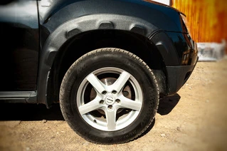 Розширювачі арок з виступами (8 шт, ABS) DDU - Україна для Renault Duster 2008-2017 рр