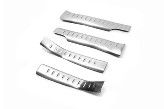 Накладка на задній бампер OmsaLine (нерж) для Renault Dokker 2013-2022 рр