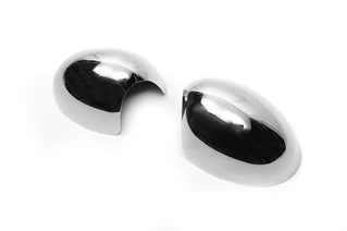 Накладки на дзеркала 2007-2014 (2 шт, нерж.) для Mini Clubman R55/R56 рр