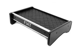Полиця на панель (Чорна з чорною ниткою) 2014-2025 для Fiat Ducato рр