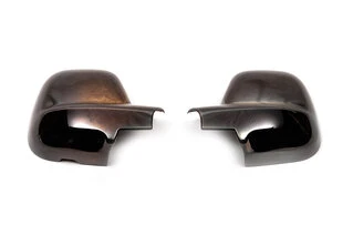 Накладки на дзеркала (2 шт., Чорний хром) Чорний хром, 2012-2025 для Citroen Berlingo рр