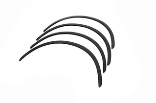 Накладки на арки (SD-SW) (4 шт, чорні, ABS-пластик) для Mazda 6 2003-2008 рр