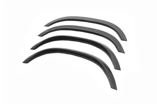 Накладки на арки 1989-1995 (4 шт, чорні, ABS-пластик) для Mercedes E-сlass W124 рр
