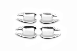 Зимова накладка на решітку (2011-2014, нижня) Матова для Skoda Roomster рр