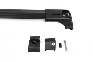 Перемички на вбудовані рейлінги під ключ Skybar V2 (2 шт) до 120 см, Чорні