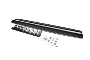 Накладка над номером (2-двер, нерж) OmsaLine - Італійська нержавійка (без напису) для Mercedes Viano 2004-2014 рр