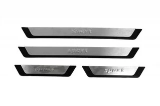 Накладки на пороги (4 шт.) Sport для Peugeot 405