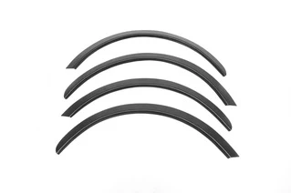 Накладки на арки ABS (4шт, 5D, чорні) для Hyundai Getz