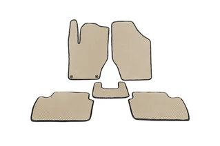 Килимки EVA (бежеві) для Citroen C-4 2010-2018 рр
