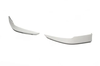 Накладка на передній бампер (під фарбування) для Toyota Corolla 2007-2013 рр