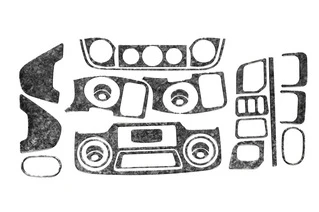 Накладки на панель (велика комплектація) Алюміній для Nissan NV400 2010-2024 рр