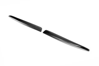 Вії Прямий капот (2 шт) Чорний мат для Volkswagen T4 Transporter