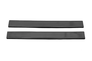 Накладки на пороги ABS (2 шт) Матові для Renault Logan I 2008-2013 рр