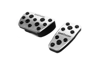 Накладки на педалі 2016-2025 (комплект) для Toyota Land Cruiser 200