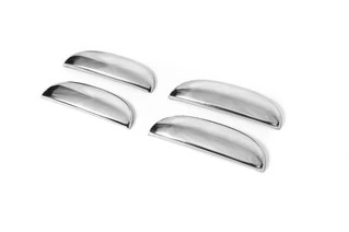 Накладки на ручки (4 шт., нерж.) для Fiat Albea 2002- рр