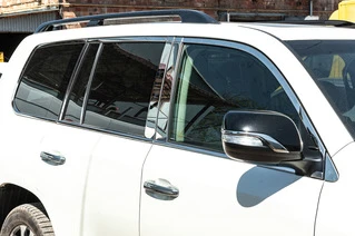 Накладки на арки (4 шт, чорні) для Ауди A6 C5 1997-2001 рр