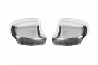 Накладки на дзеркала (2 шт., нерж.) для Renault Logan MCV 2013-2022 рр