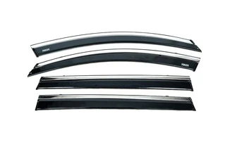 Вітровики з хромом (4 шт, Niken) для Chery Tiggo 8