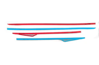 Молдинг дверний OmsaLine (4 шт, нерж) для Hyundai I-20 2020- рр