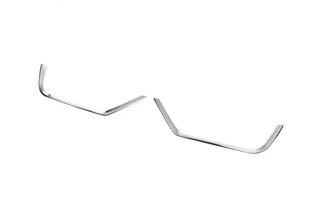 Накладки заднього рефлектора (2 шт, нерж) для Ford Focus II 2008-2011 рр