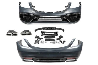 Комплект обвісів S63 AMG (2018-restyling) для Mercedes S-сlass W222