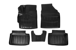 Килимки Stingray 3D для Yaris Cross (5 шт, поліуретан) для Toyota Yaris/Yaris Cross (XP210) 2020- рр
