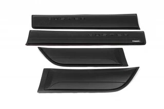 Молдинги V1 (4 шт, ABS) EuroCap - Туреччина для Dacia Duster 2018-2024 рр