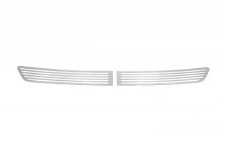 Накладка на капот (2 шт, нерж) для Volkswagen Crafter 2006-2016 рр