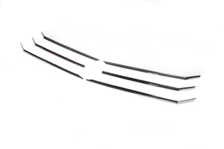 Накладки на решітку 2011-2017 Carmos - Турецька сталь для Volkswagen Crafter рр