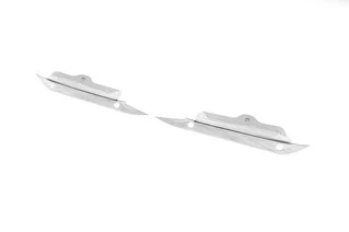 Хром на парктронік (2 шт., нерж) для Nissan Navara 2006-2015 рр