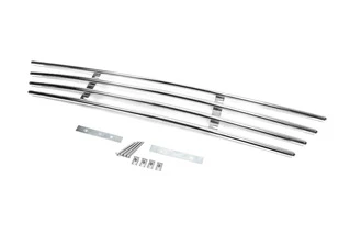 Решітка в бампер (нерж) для Volkswagen Amarok 2010-2022 рр