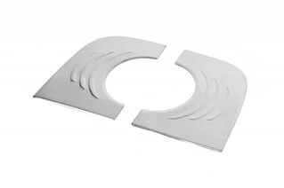 Обведення заднього логотипу (нерж) для Volkswagen Crafter 2006-2016 рр