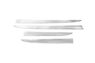 Молдинг дверний (широкий, 4 шт, нерж) для Hyundai Tucson TL 2016-2021рр