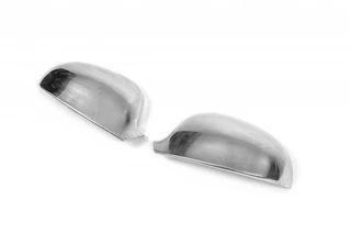 Накладки на дзеркала (2 шт, нерж) для Skoda Superb 2001-2009 рр