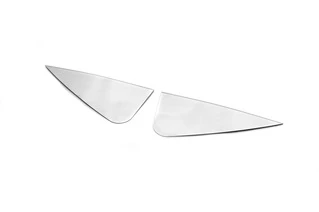 накладка на ветровічок (2 шт, нерж) для Daihatsu Terios 2006- рр