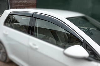 Вітровики з хромом HB (4 шт., Sunplex Chrome) для Volkswagen Golf 7/E-Golf