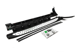 Бокові пороги (2 шт., Алюміній) для BMW X3 E-83 2003-2010 рр