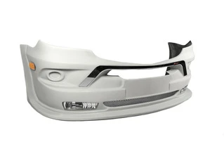 Спойлер LIP V2 (1234 Upgrade, чорний глянець) для BMW 3 серія G20/21 2018- рр