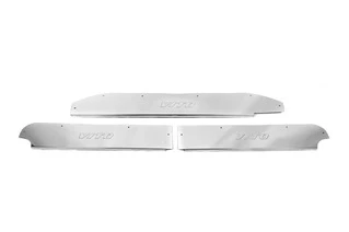 Молдинг вузький дверний 2006-2010 (4 шт, нерж) для Renault Megane II рр