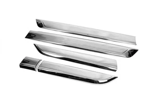 Молдинг дверний OmsaLine (5 шт, нерж.) для Ford Custom 2013-2022 рр