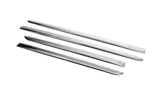 Накладки на молдинги (коротка база, 4 шт, нерж) для Volkswagen Caddy 2015-2020 рр