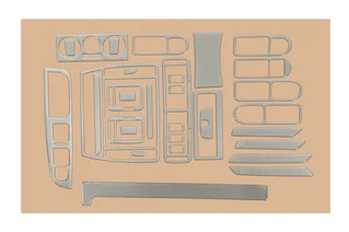 Накладки на панель 96-04 Карбон для Volkswagen Passat B5 1997-2005 рр