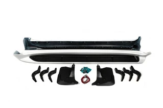 Бокові пороги з LED (дизайн 2015-2020) Білий колір для Toyota Land Cruiser 200