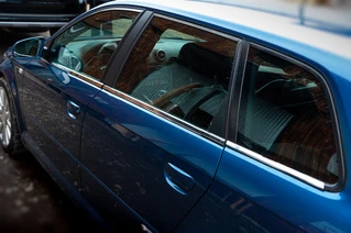 Нижні молдинги скла (нерж) для Ауди A3 2003-2012 рр