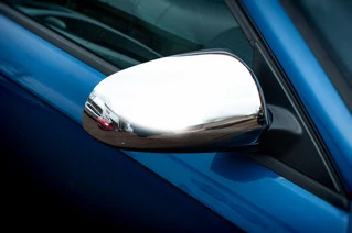 Накладки на дзеркала 2004-2008 (2 шт., нерж) для Ауди A6 C6 рр