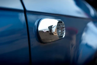 Решітка на повторювач Овал (2 шт, ABS) для Ауди A3 2003-2012 рр