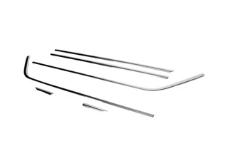 Окантовка вікон (6 шт, нерж) для Skoda Octavia III A7 2013-2019рр