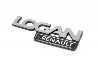 Напис by Renault Logan (14,5 см) для Dacia Logan I 2005-2008 рр