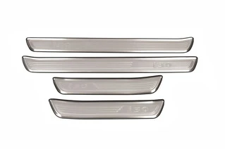 Накладки на пороги Libao (4 шт, нерж) для Hyundai I-30 2007-2011 рр